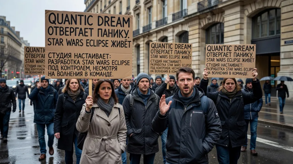 Quantic Dream отвергает панику. Star Wars Eclipse живёт