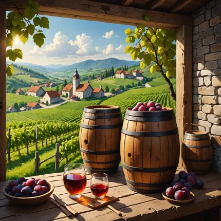 Сливовое вино домашнее: Искусство создавать уникальный напиток своими руками